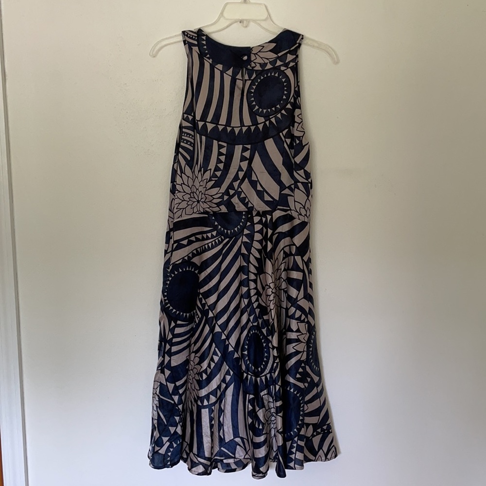 Caroll Silk Abstract Dress Size 42EU or 10US - Picture 6 of 8